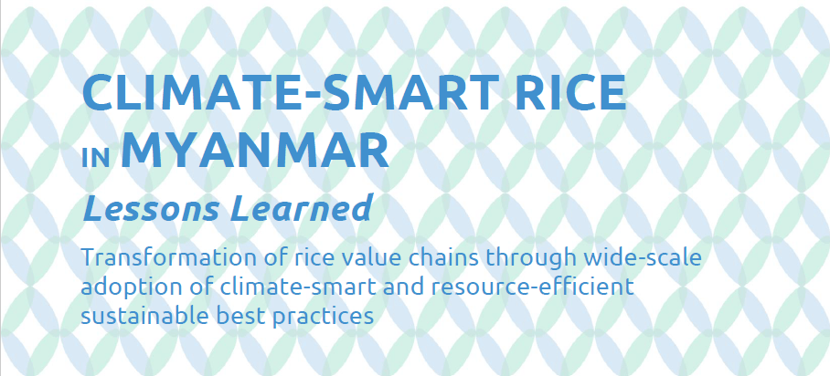 Climate-Smart Rice in Myanmar -
Lessons Learned
